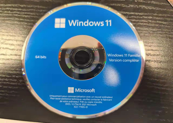 KW9-00636 UEFI Microsoft Windows 11 Home DVD OEM বক্স কী লাইসেন্স 21H2 সংস্করণ