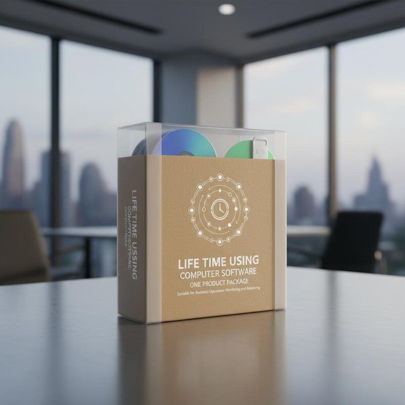 কম্পিউটার সফটওয়্যার লাইফটাইম ব্যবহার একটি পণ্য প্যাকেজ ব্যবসা কার্যক্রম পর্যবেক্ষণ এবং রিপোর্টিংয়ের জন্য উপযুক্ত